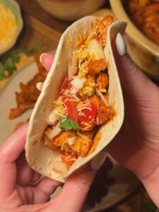 Chicken and chorizo fajitas