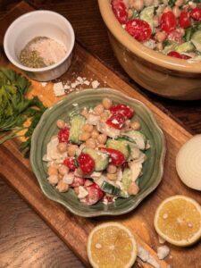 Greek Chickpea Salad