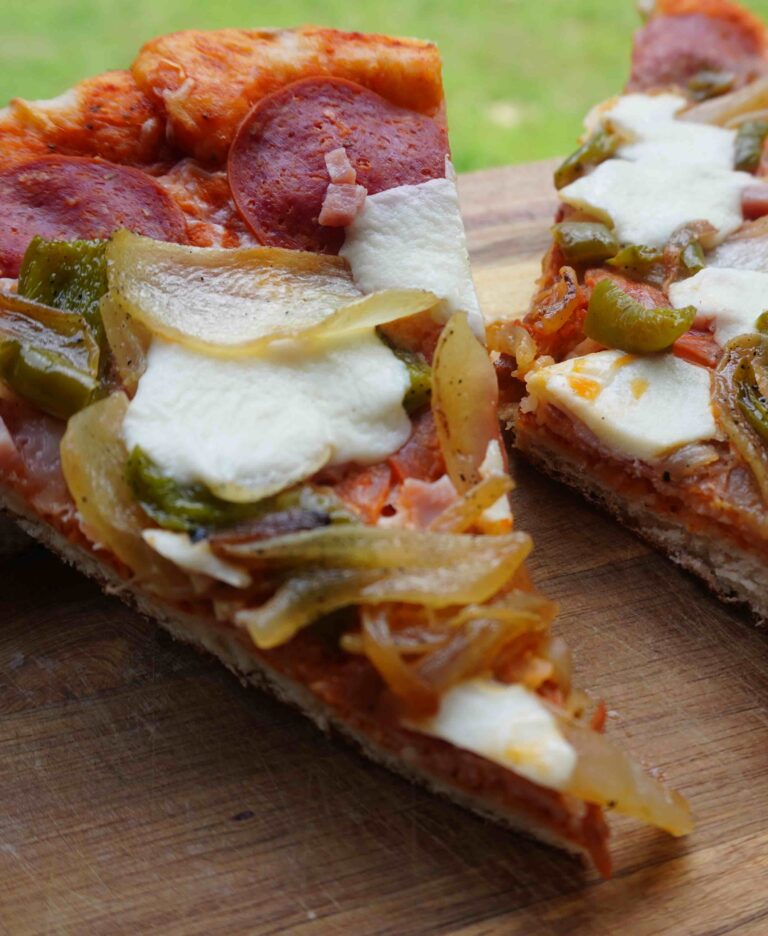 Loaded Homemade Pizza